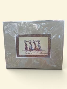 Wayne Nez Beyale Signed Navajo Art Print "Tranquil Maidens"